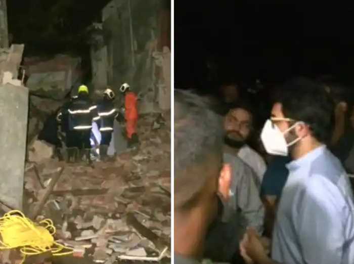 मुंबई में इमारत गिरने से एक की मौत, कई गंभीर रूप से घायल